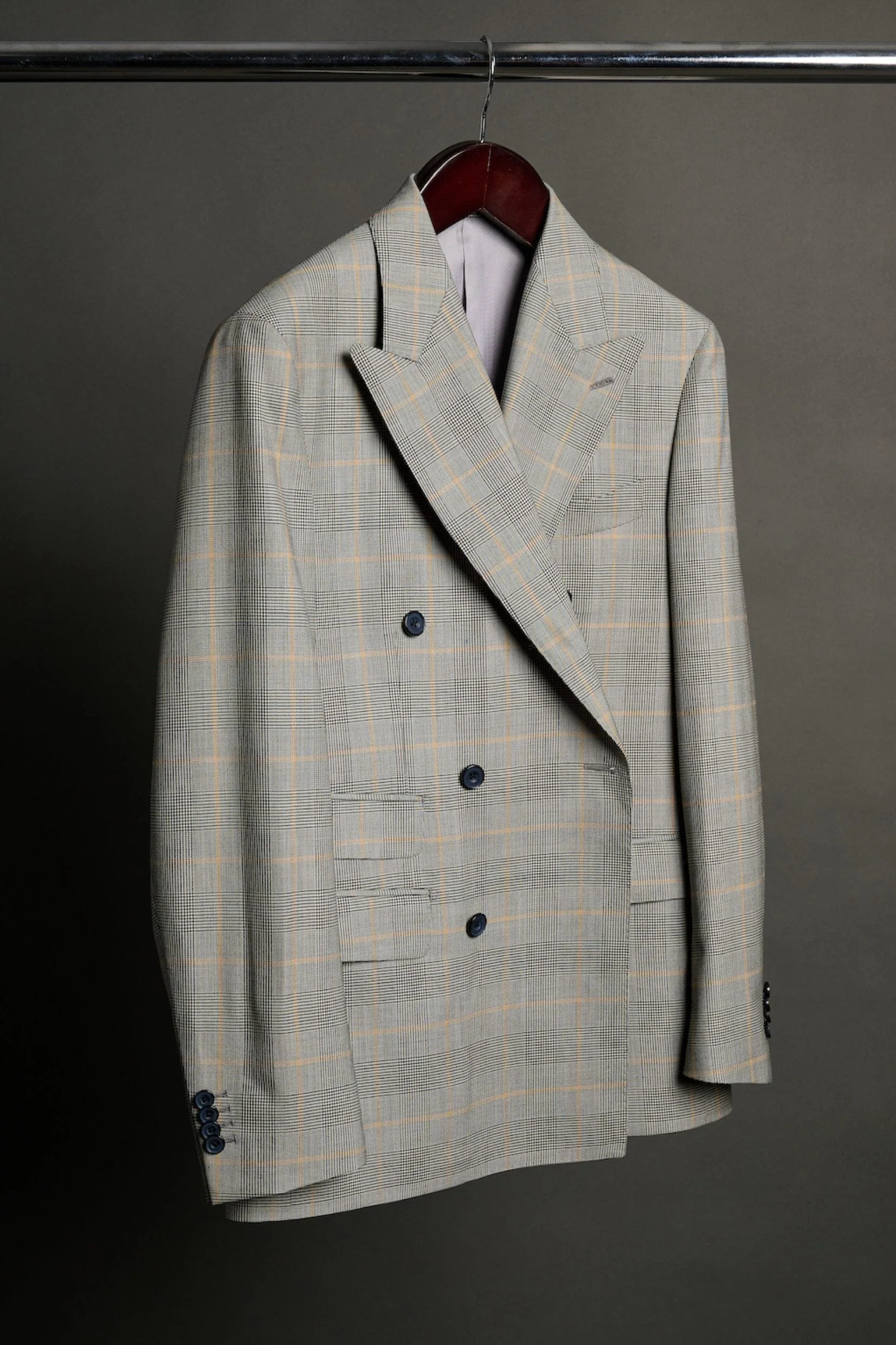 4-Season Super 140s Glenplaid Suit