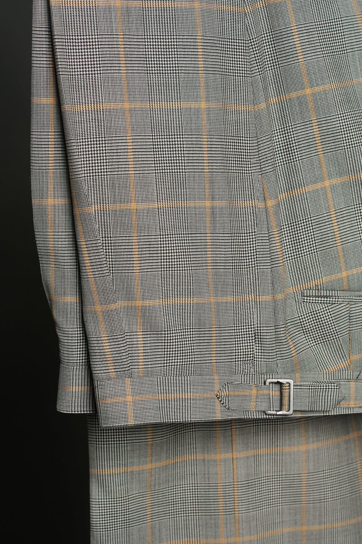 4-Season Super 140s Glenplaid Suit - Image 7
