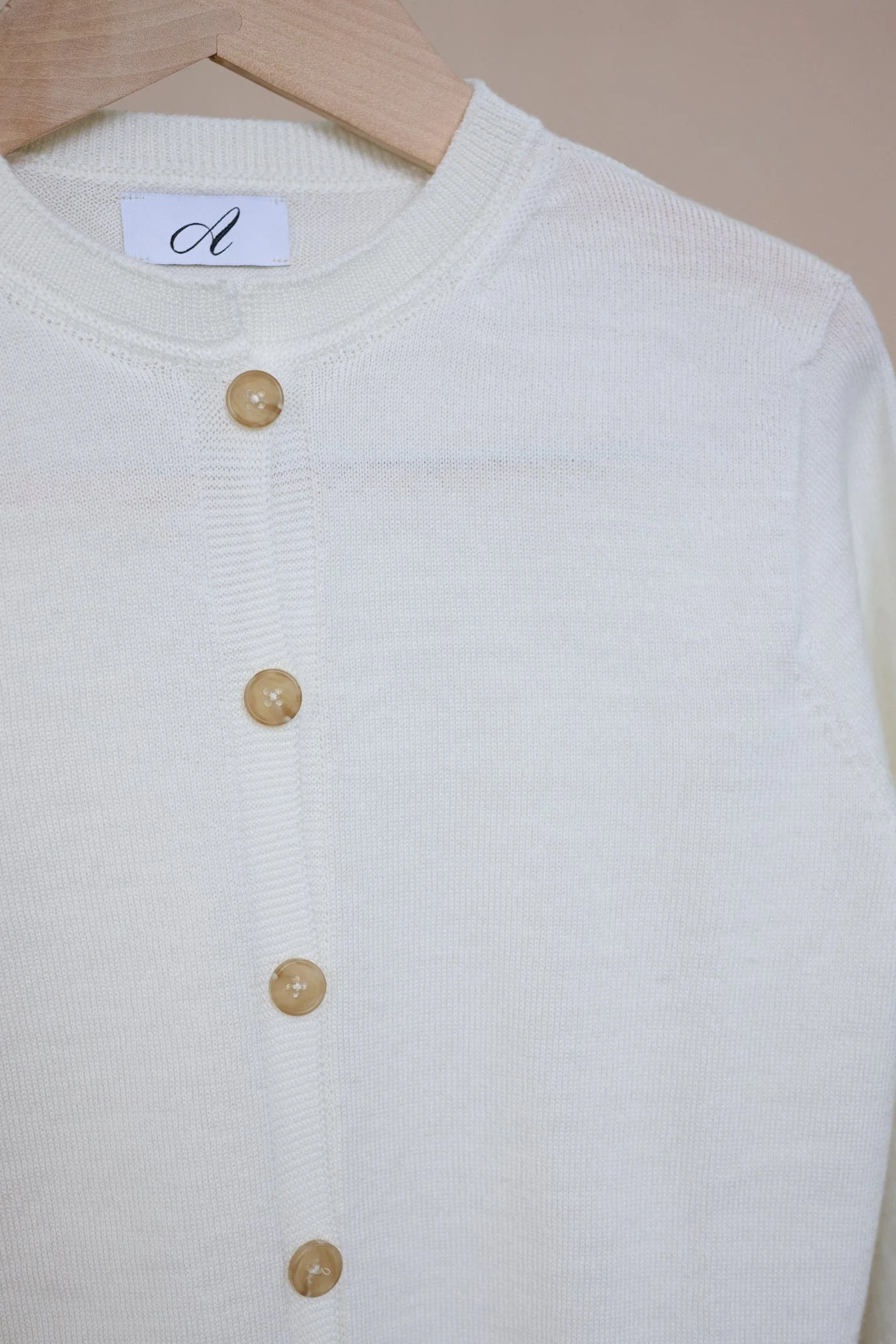 Audrey Fine Merino Cardigan - Image 4