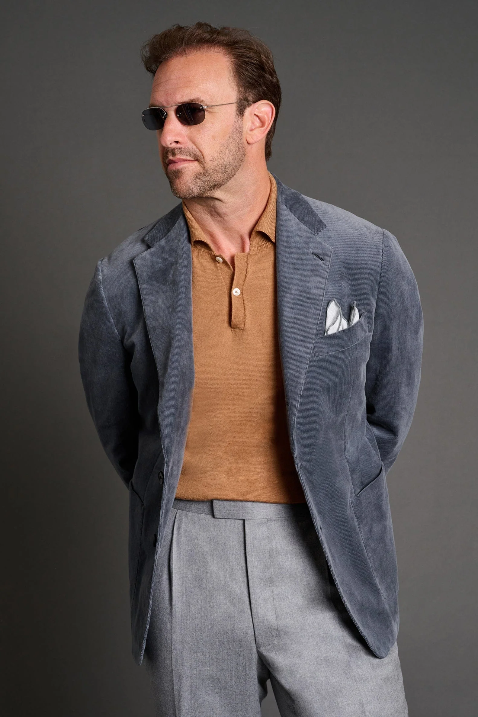 Johnny Fine Merino Long-Sleeve Polo - Image 23