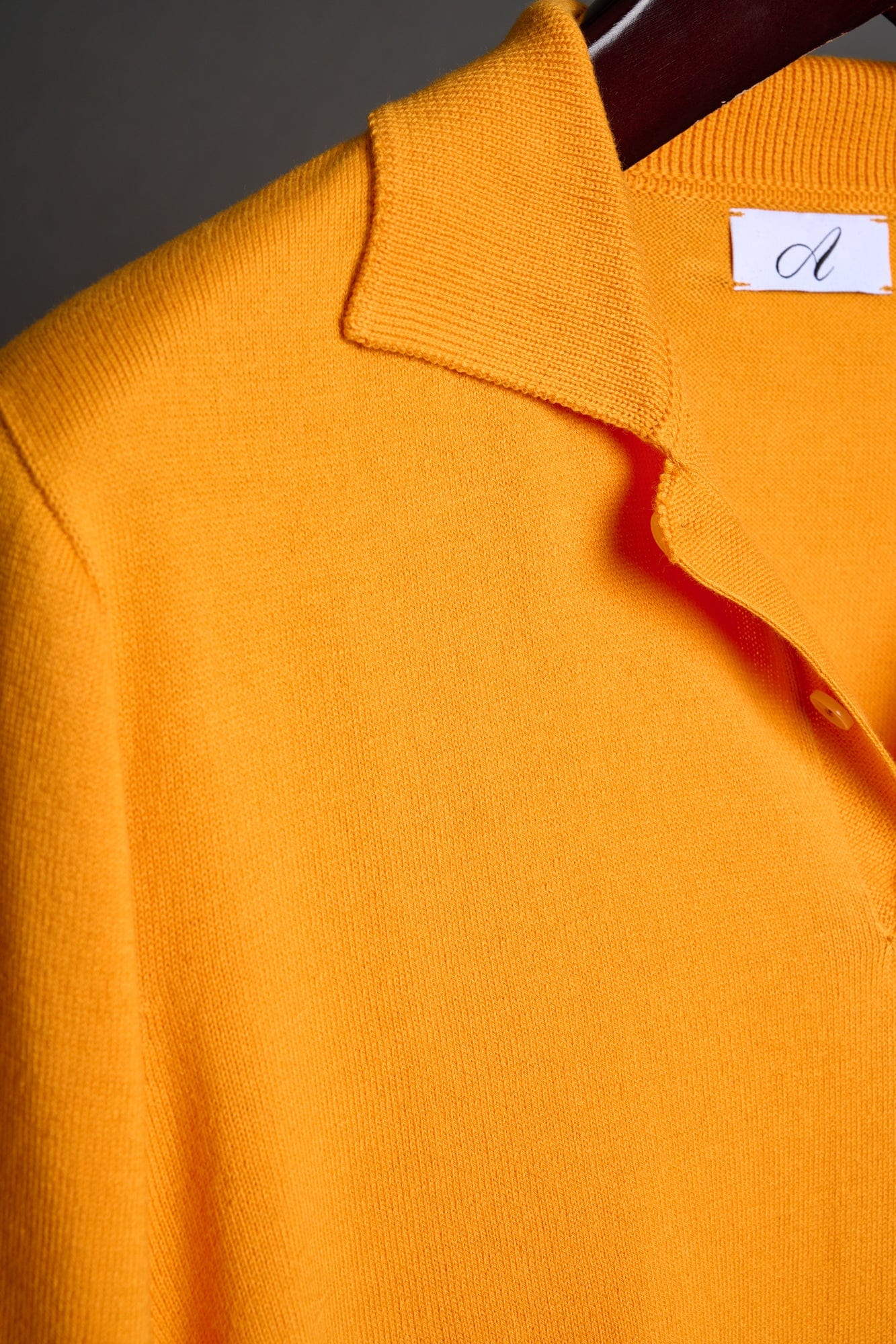 Dicky Long-Sleeve Cotton 2-Button Polo - Image 3