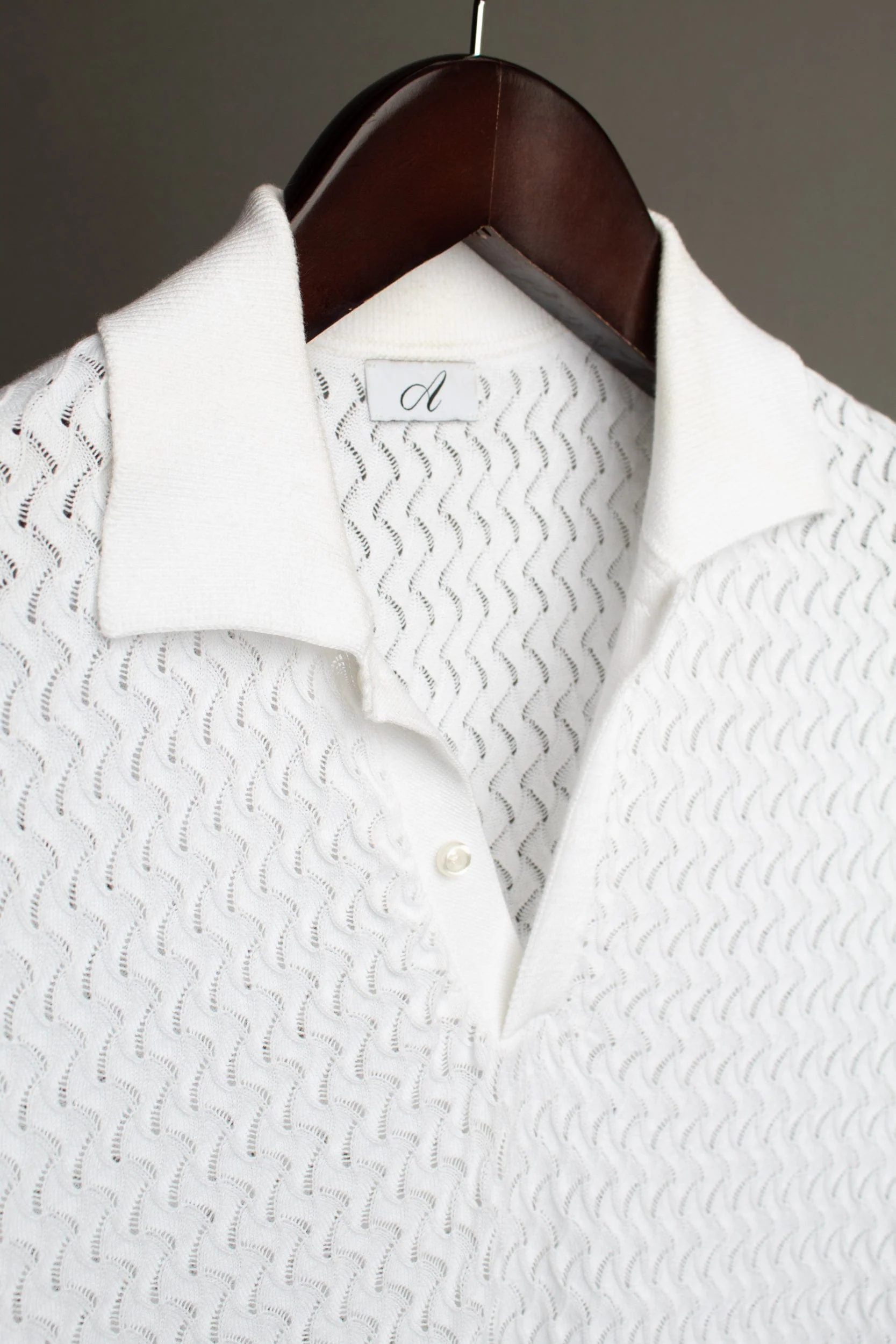 Marley Textured Cotton Polo - Image 13