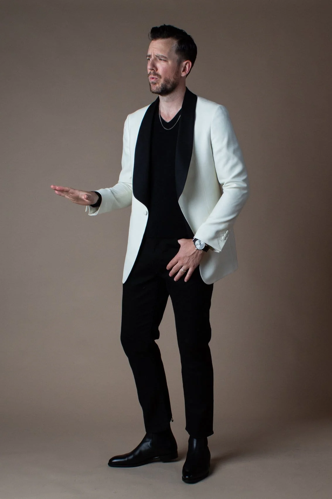 Hopsack Dinner Jacket - Image 10