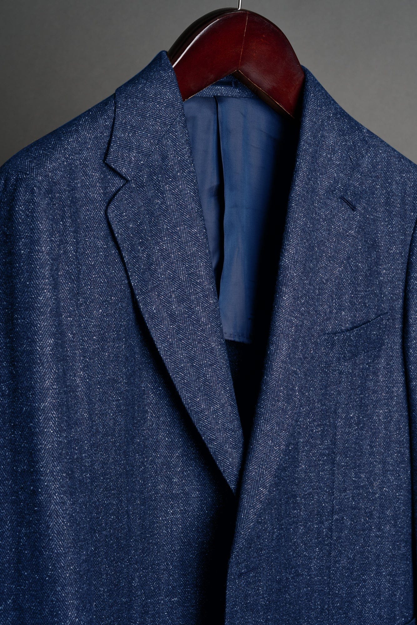 Summer Tweed Herringbone Jacket - Image 11