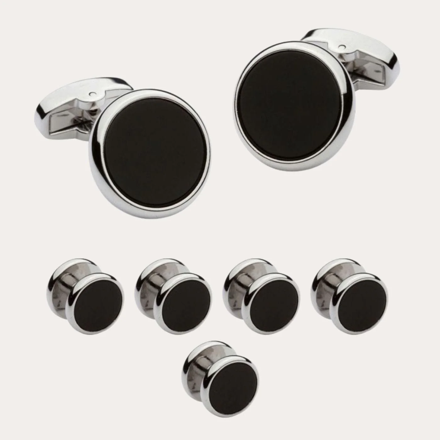 Classic Formal Shirt Stud and Cufflink Set - Image 3