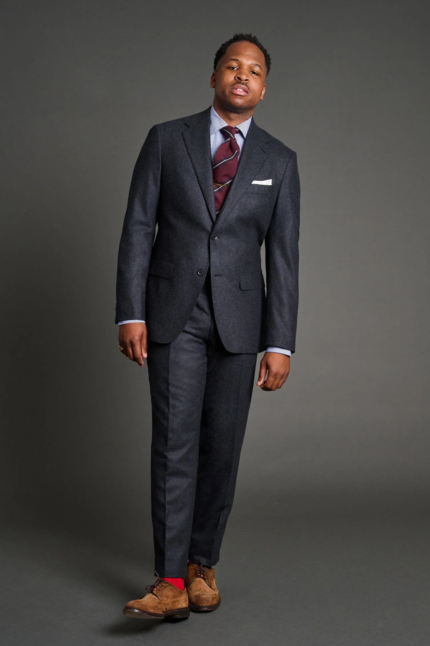 Classic Striped Tie - Image 6