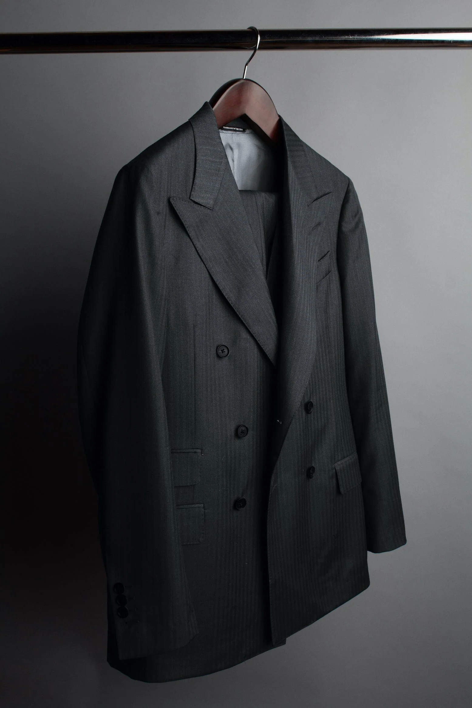 4-Season Herringbone Suit - Image 13