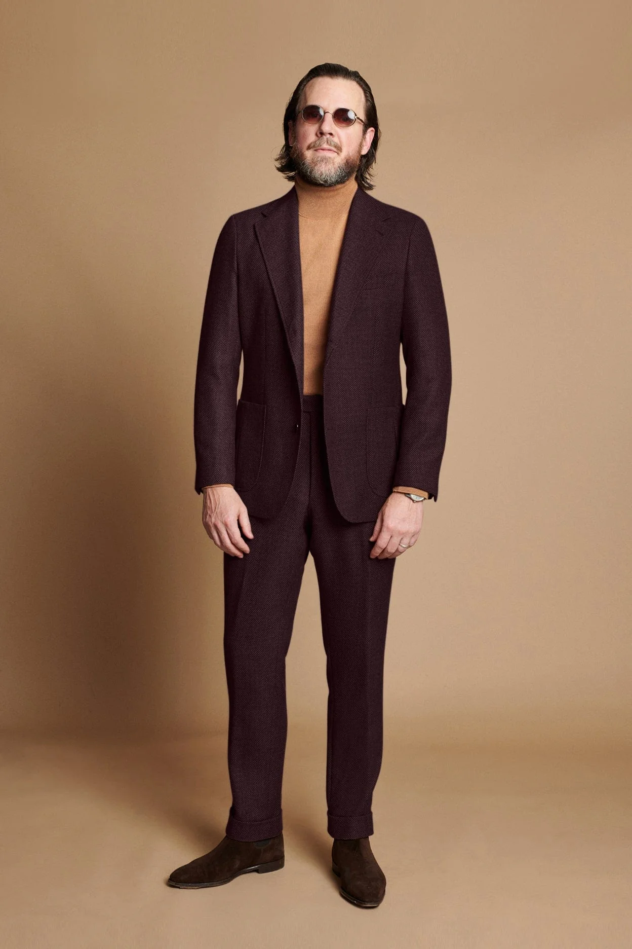 Birdseye Tweed Suit - Image 14