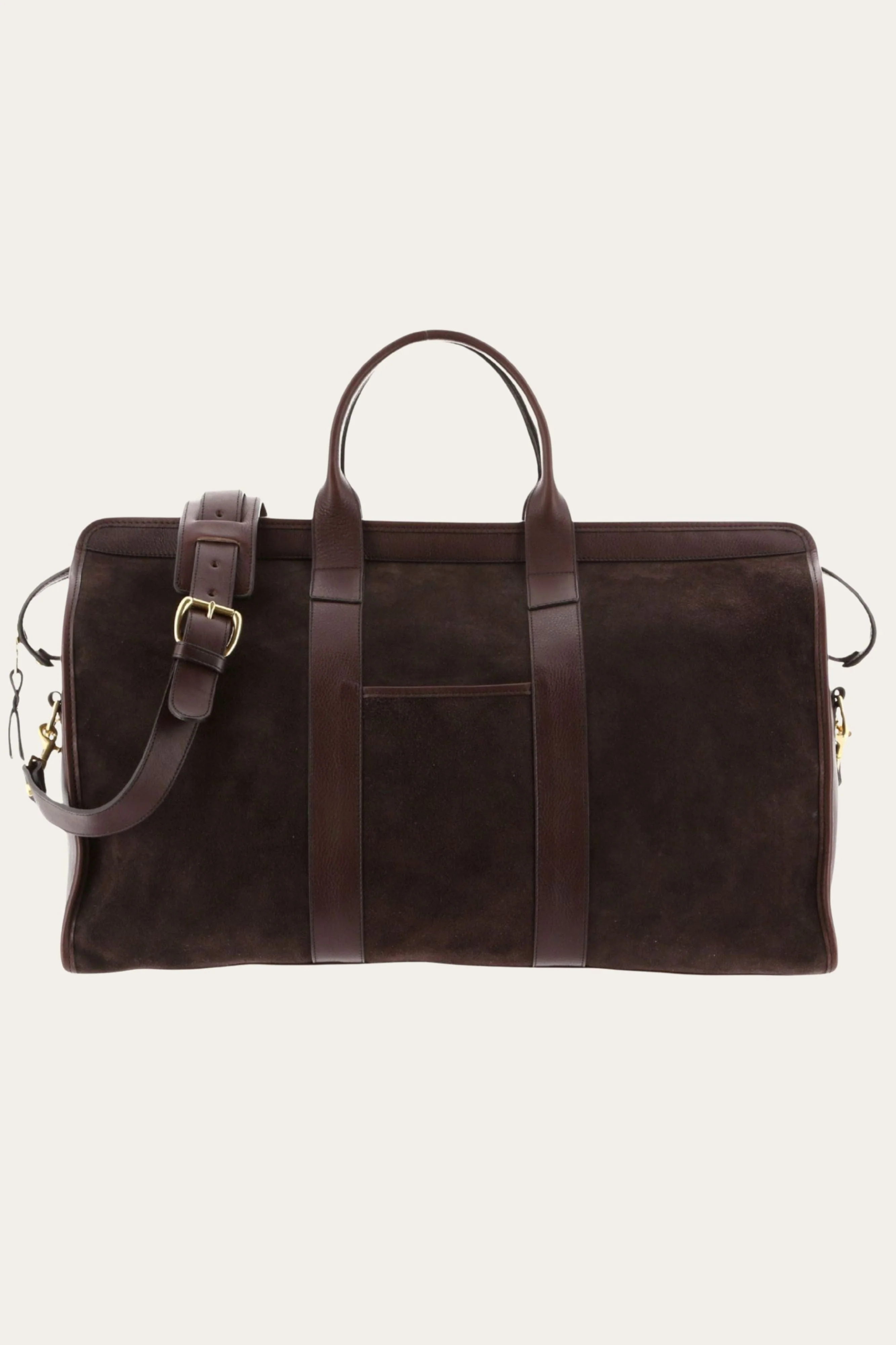 AOS x Frank Clegg Suede Duffle Bag - Image 8