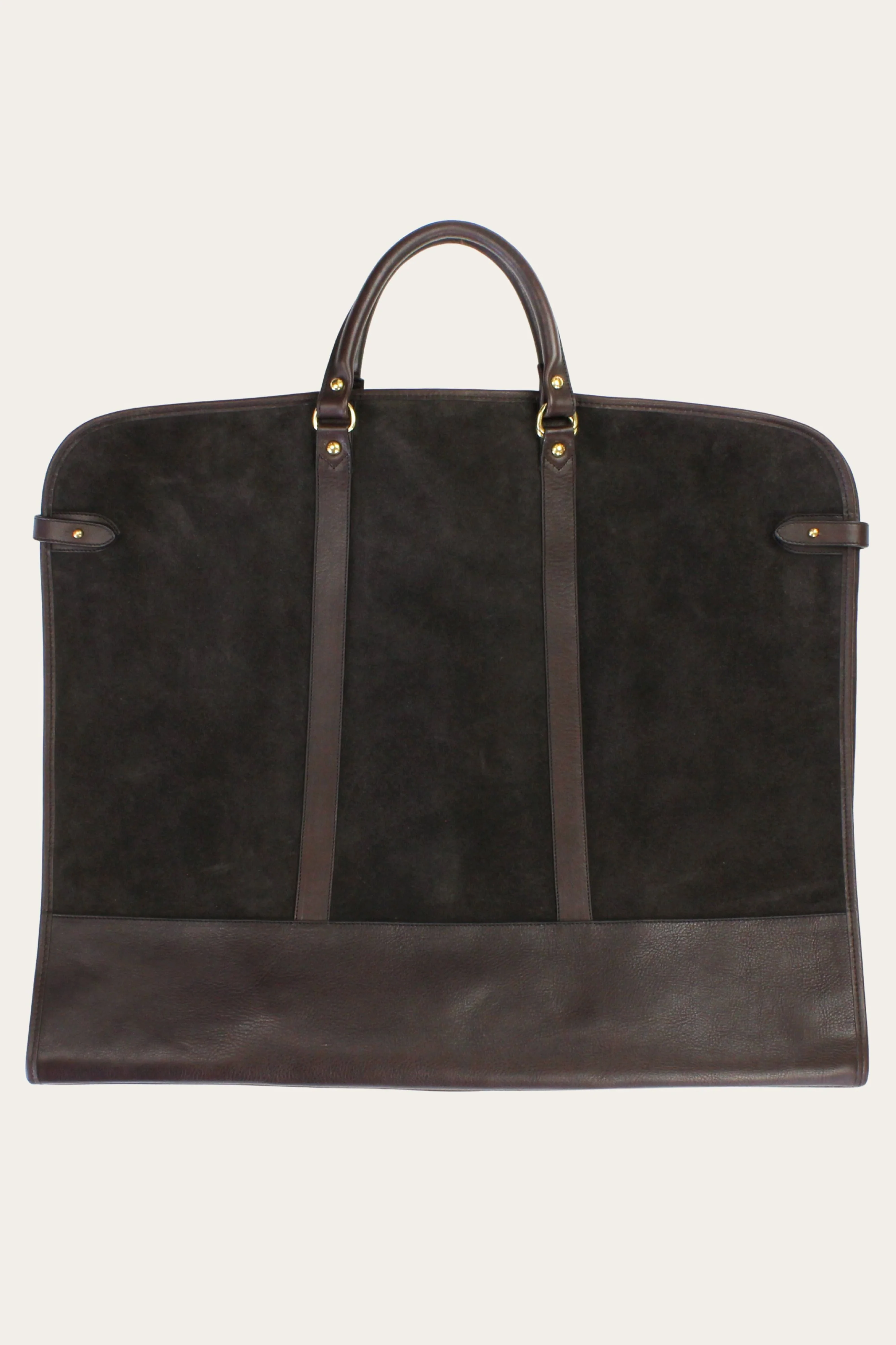 AOS x Frank Clegg Suede Garment Travel Bag - Image 4