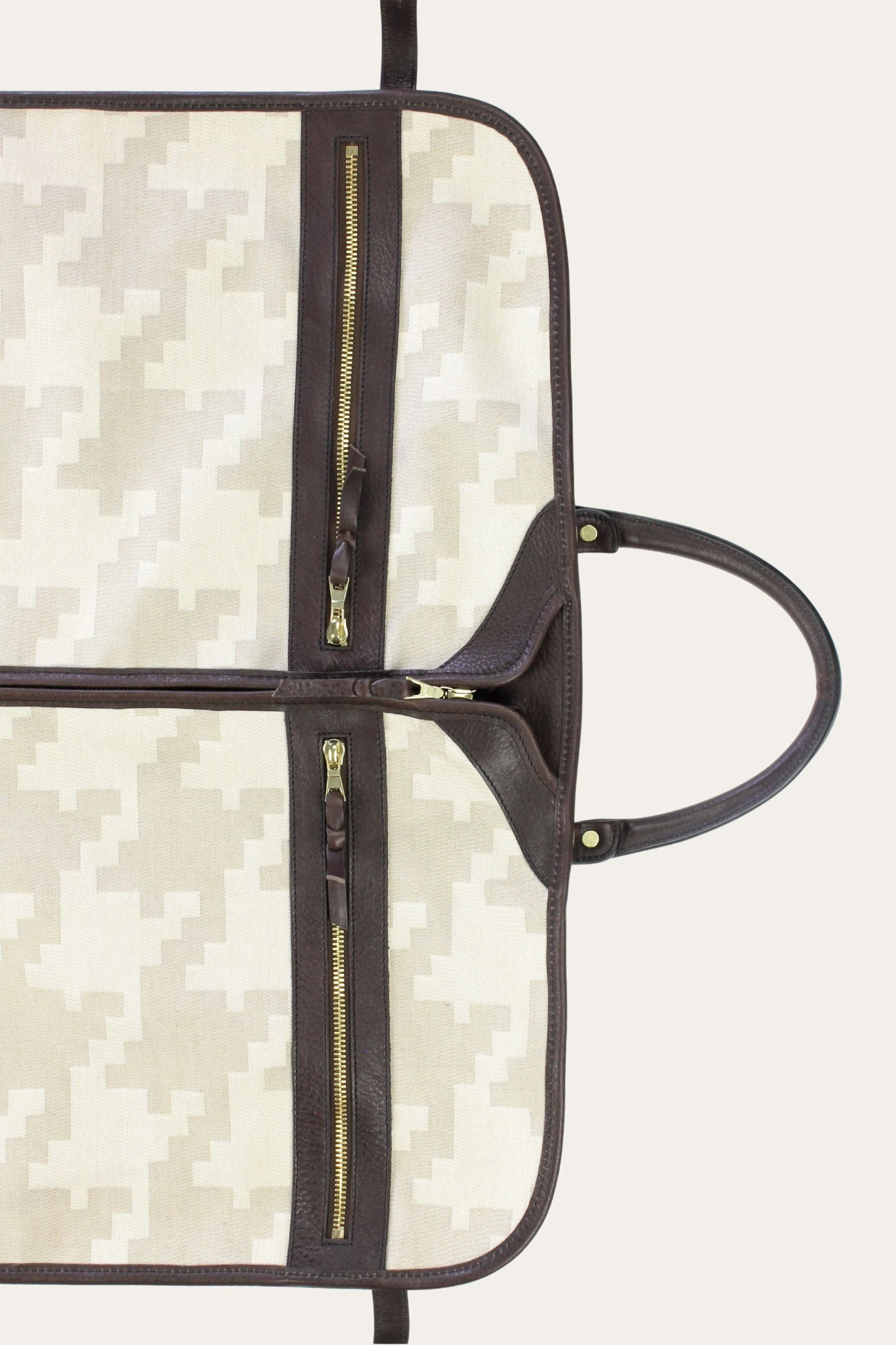 AOS x Frank Clegg Suede Garment Travel Bag - Image 7
