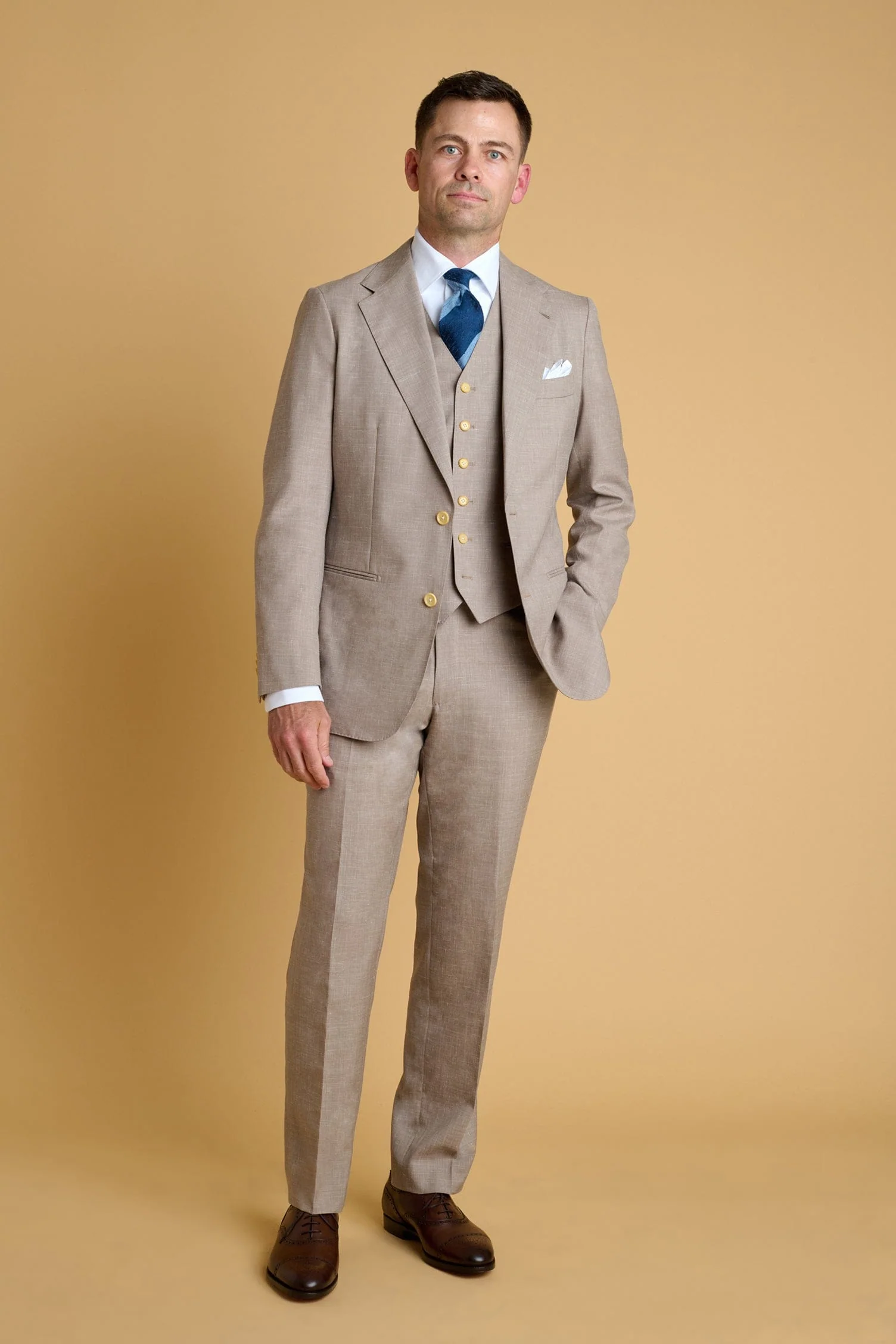 Wool, Linen & Silk Suit - Image 5