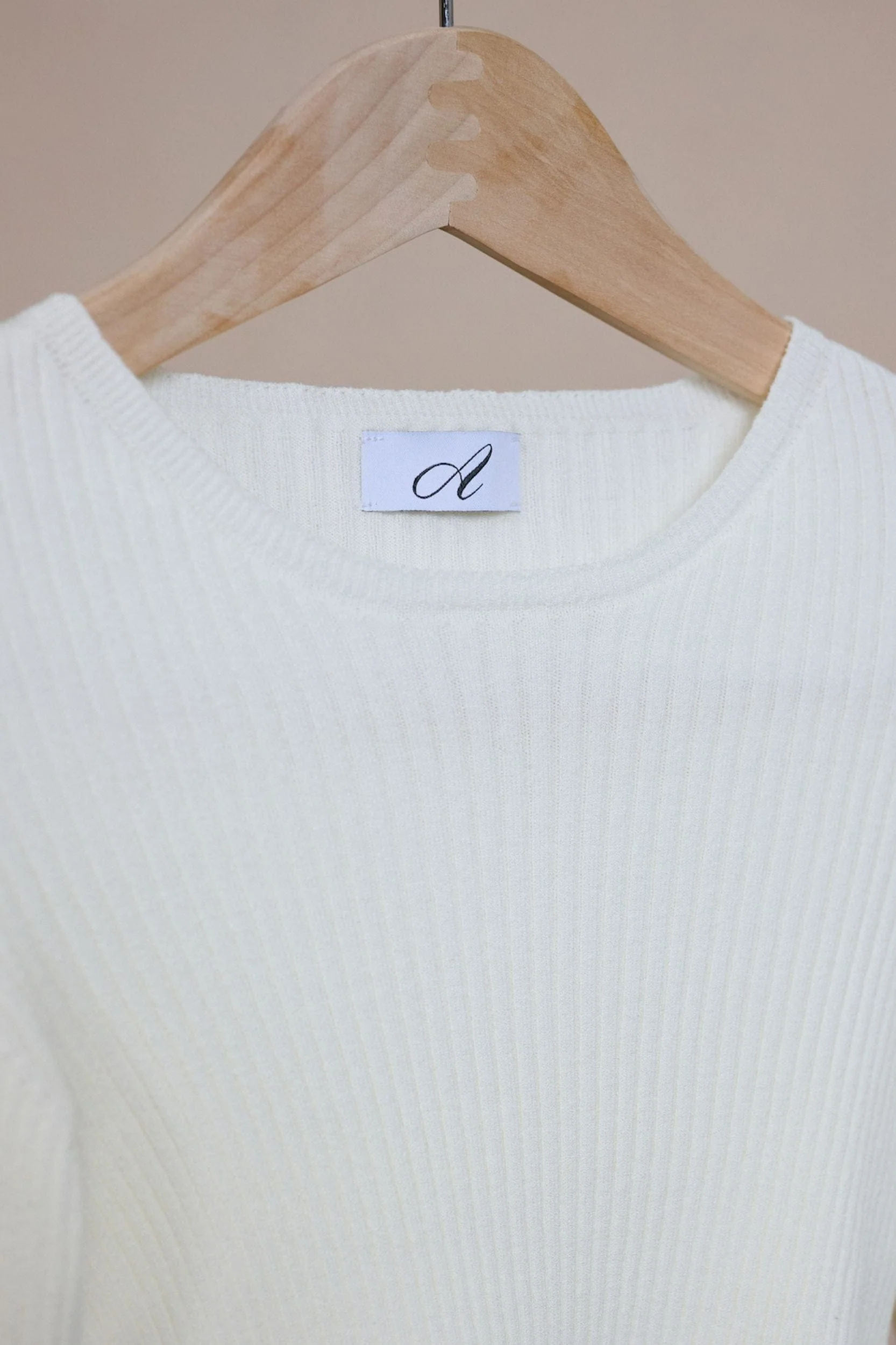 Jackie Ribbed Crewneck - Image 4