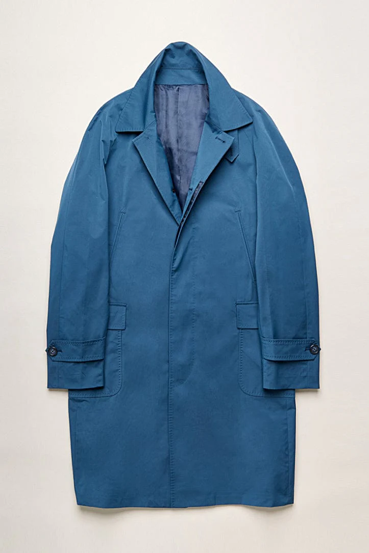 Kensington Waterproof Mac in Blue - Image 6
