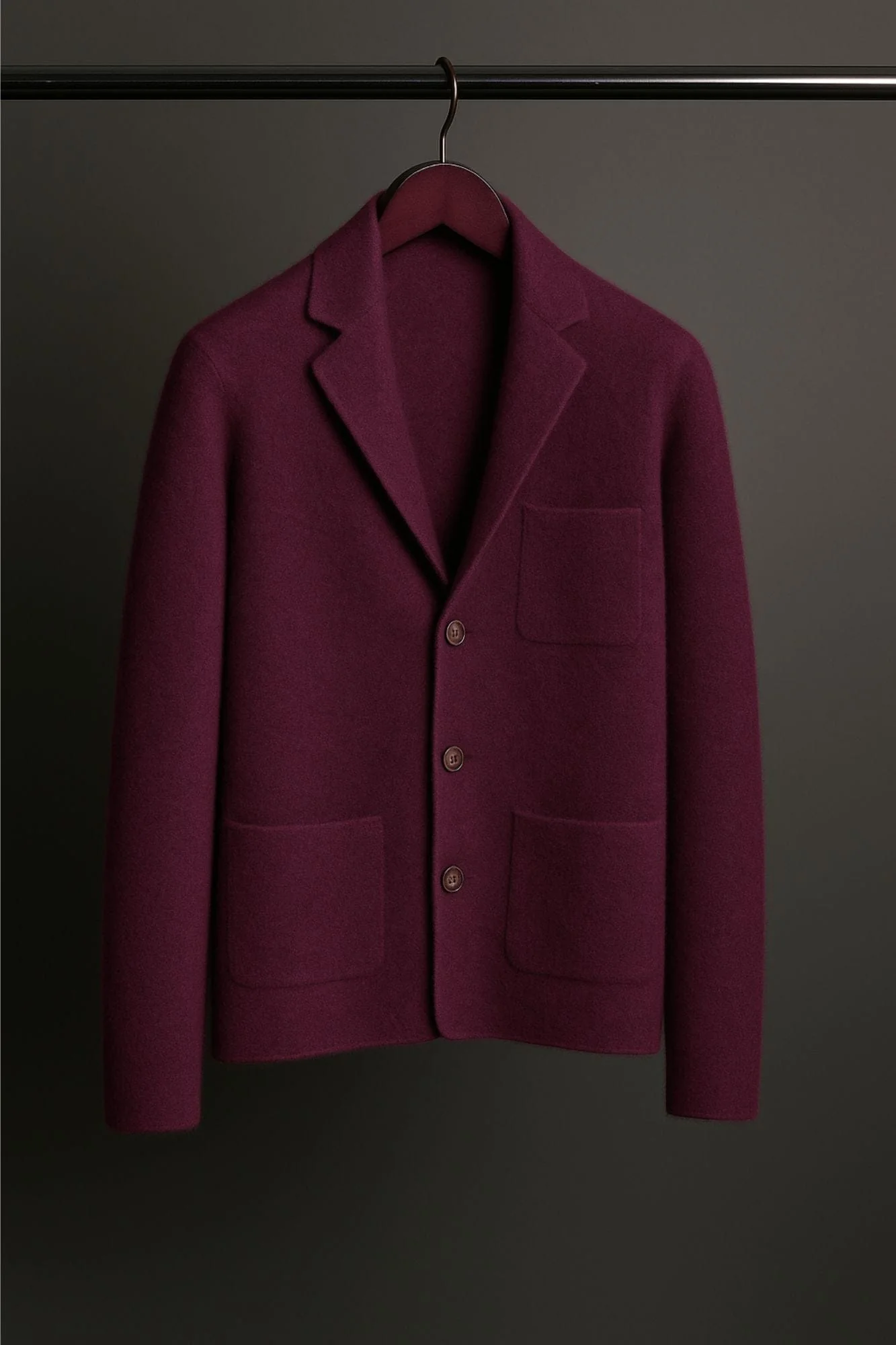 Made-to-Measure Cashmere Cardigan Jacket - Image 10
