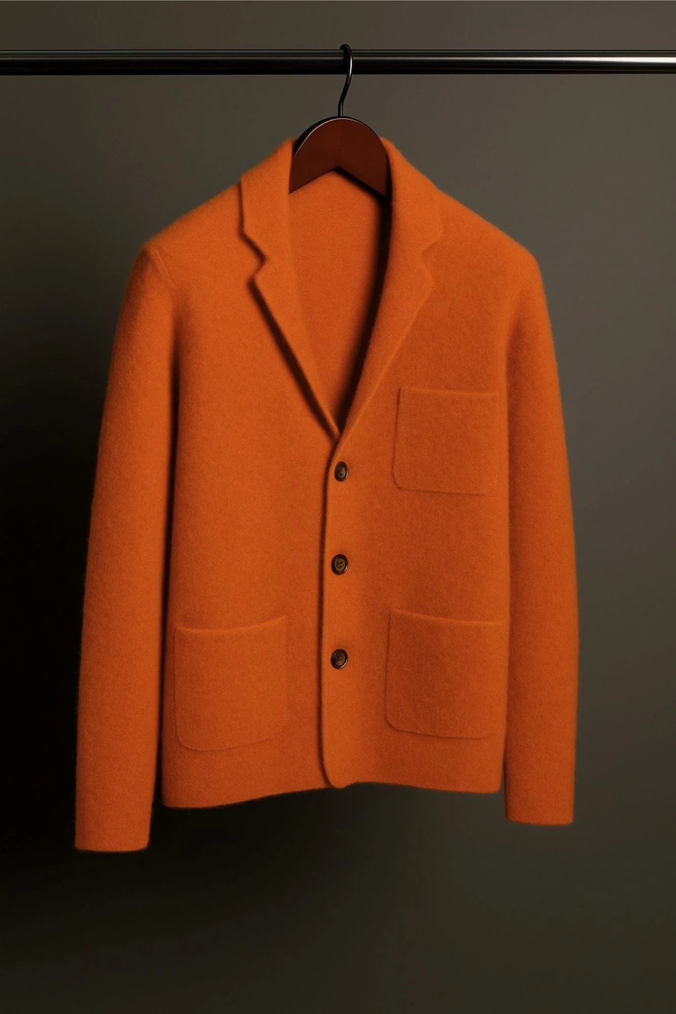 Made-to-Measure Cashmere Cardigan Jacket - Image 5