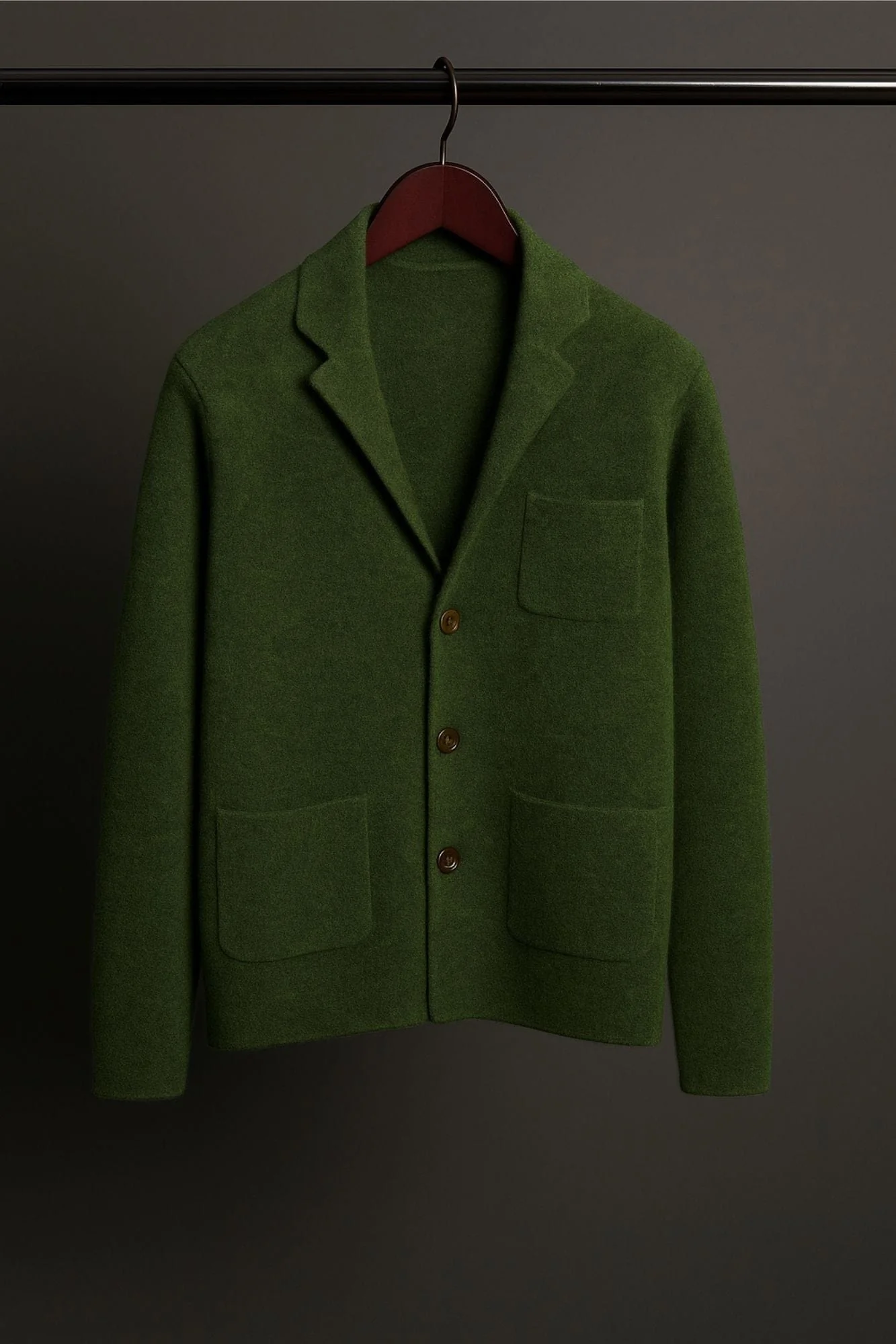 Made-to-Measure Cashmere Cardigan Jacket - Image 7