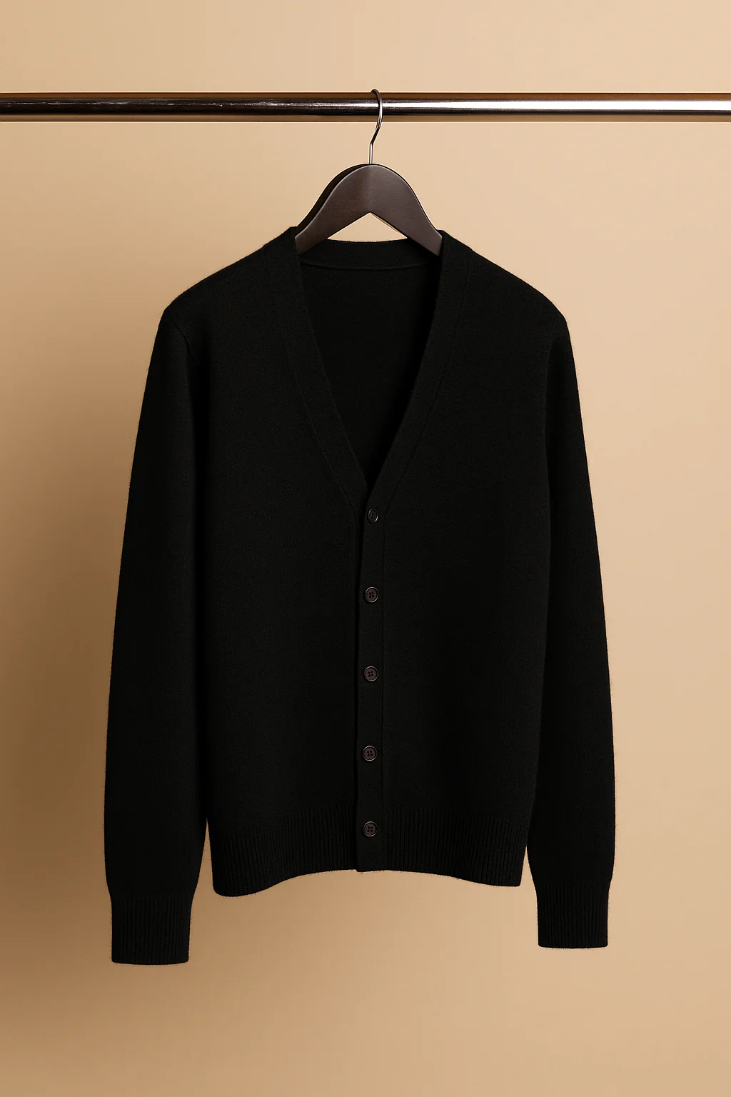 Made-to-Measure Cashmere Cardigan Sweater - Image 12