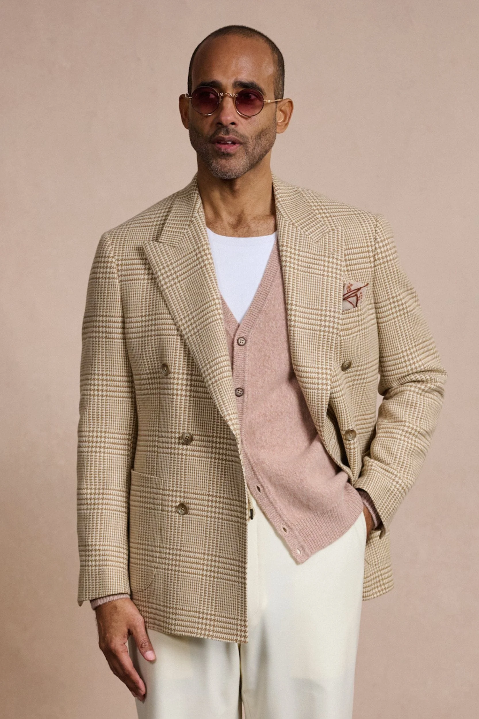 Made-to-Measure Cashmere Cardigan Sweater - Image 19