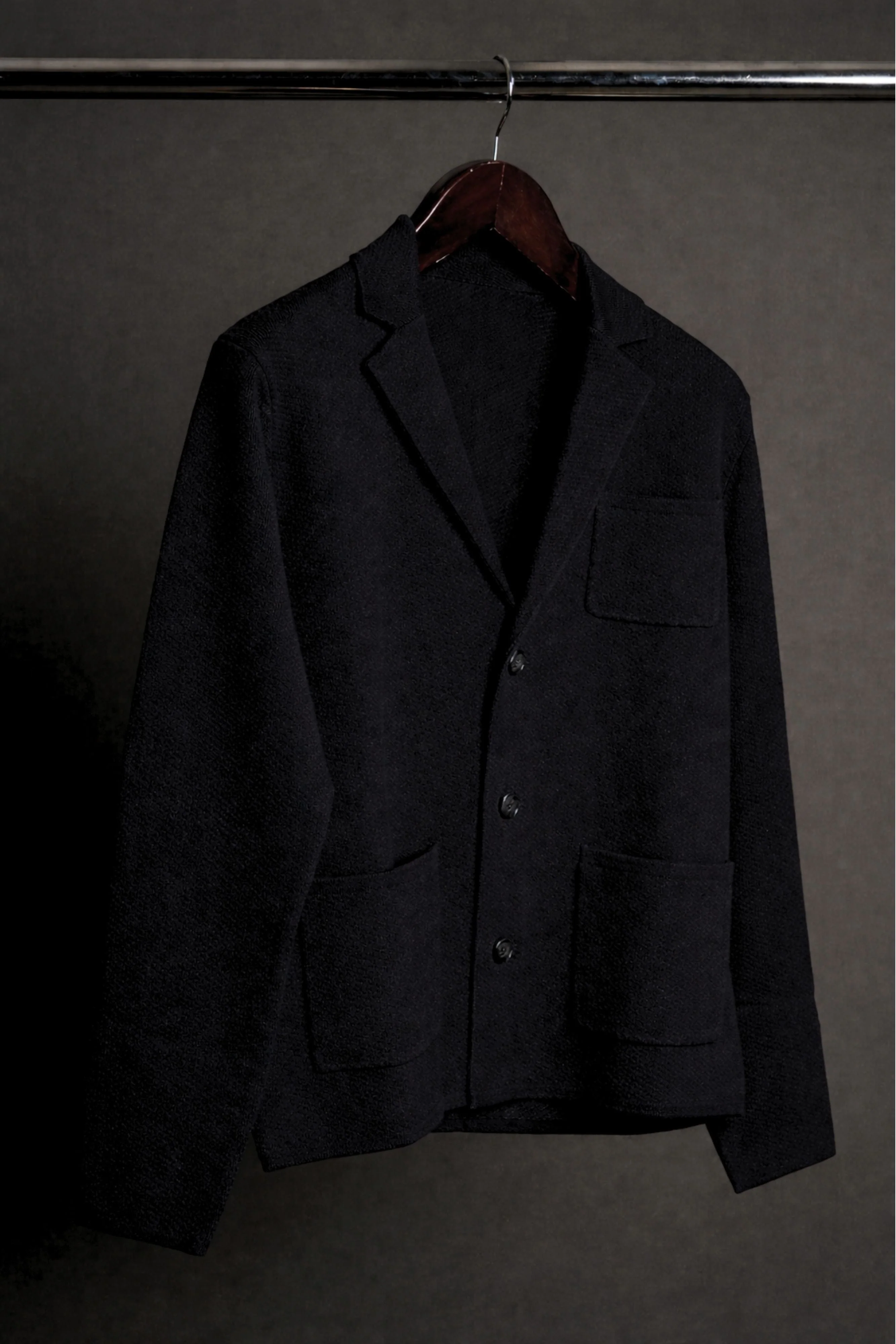 Made-to-Measure Wool & Cashmere Cardigan Jacket - Image 13