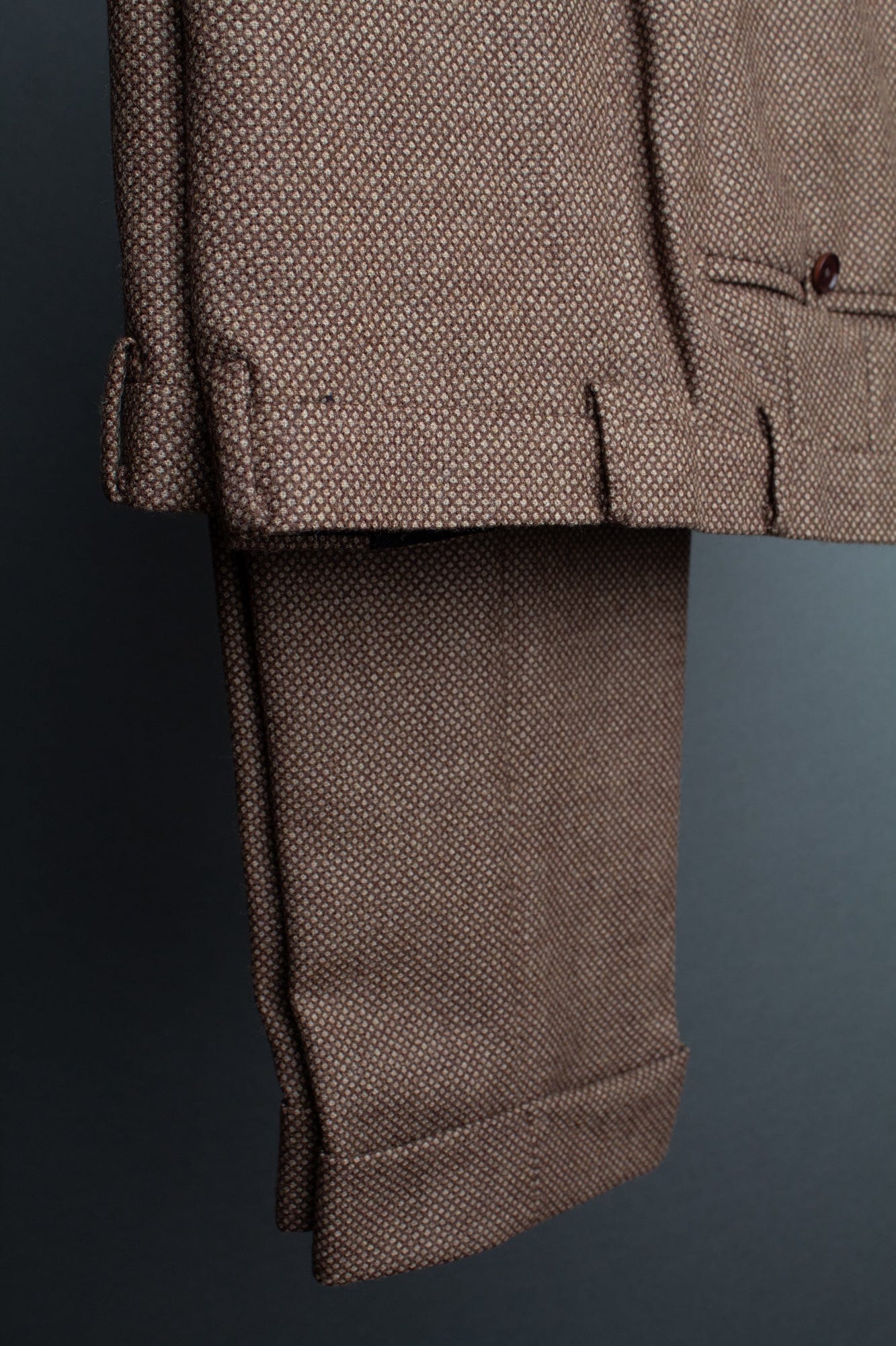 Birdseye Tweed Trouser - Image 5