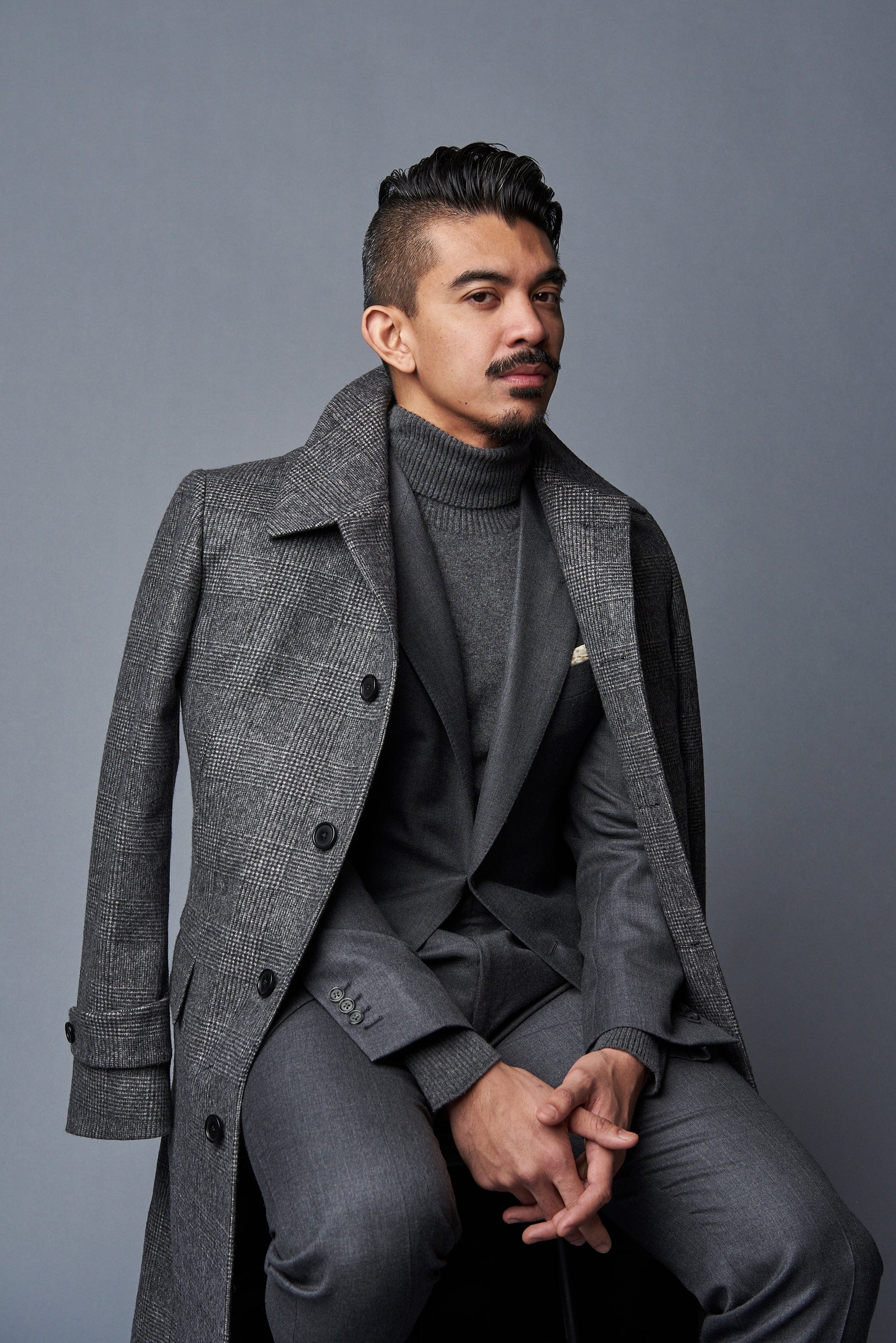 Duncan Cashmere Turtleneck - Image 3