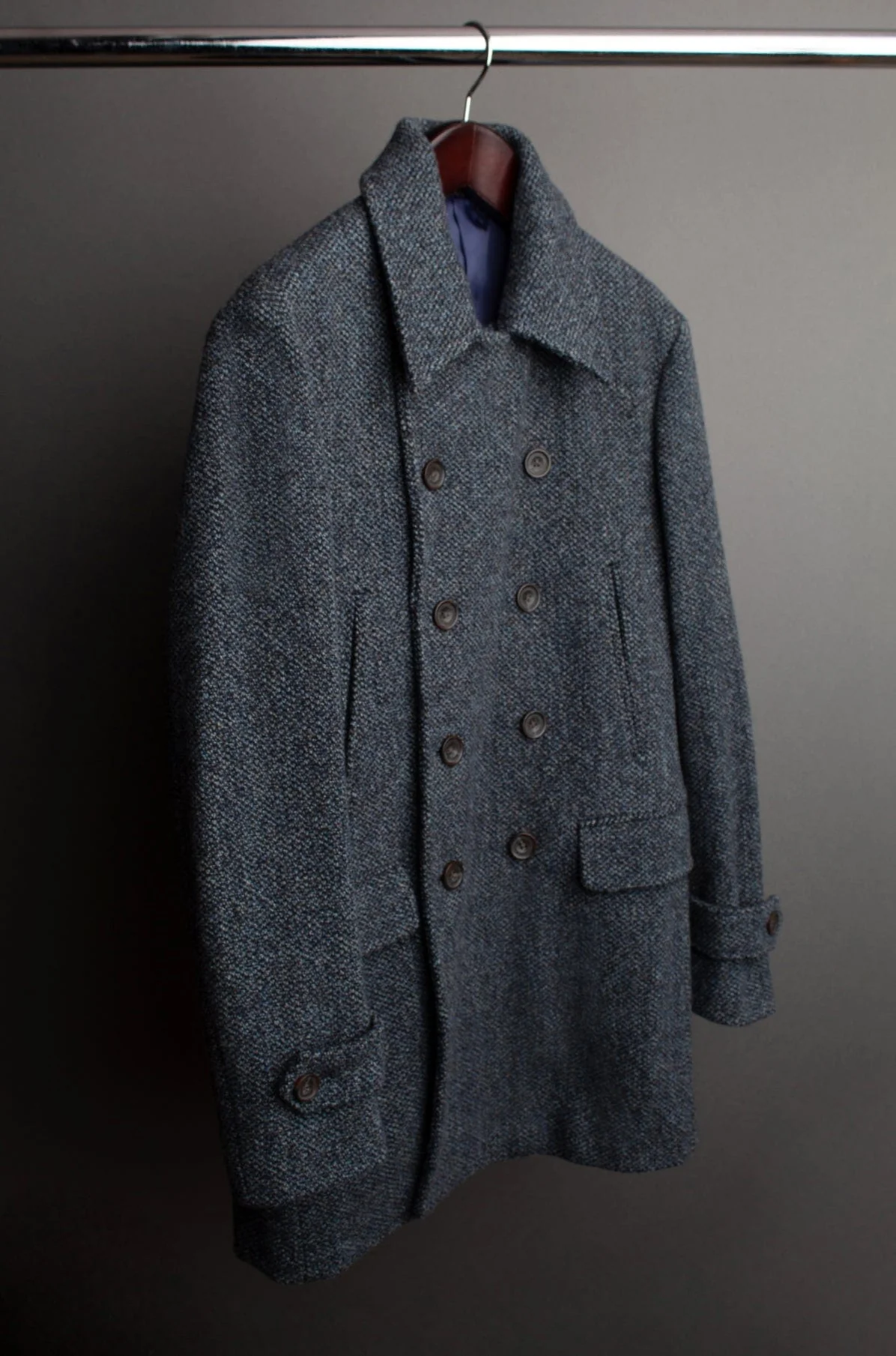 Barley Corn Soft Wool Coat - Image 12