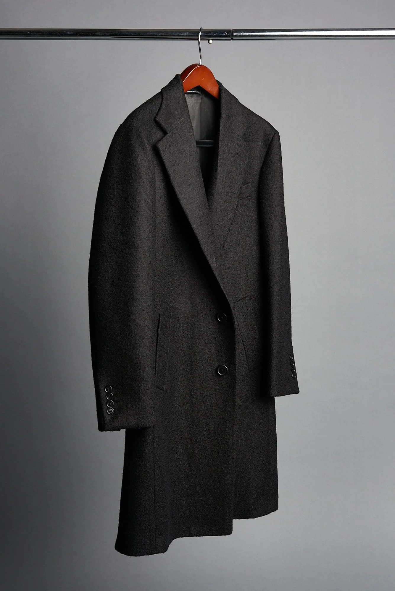 Boiled Wool Coat - Image 3