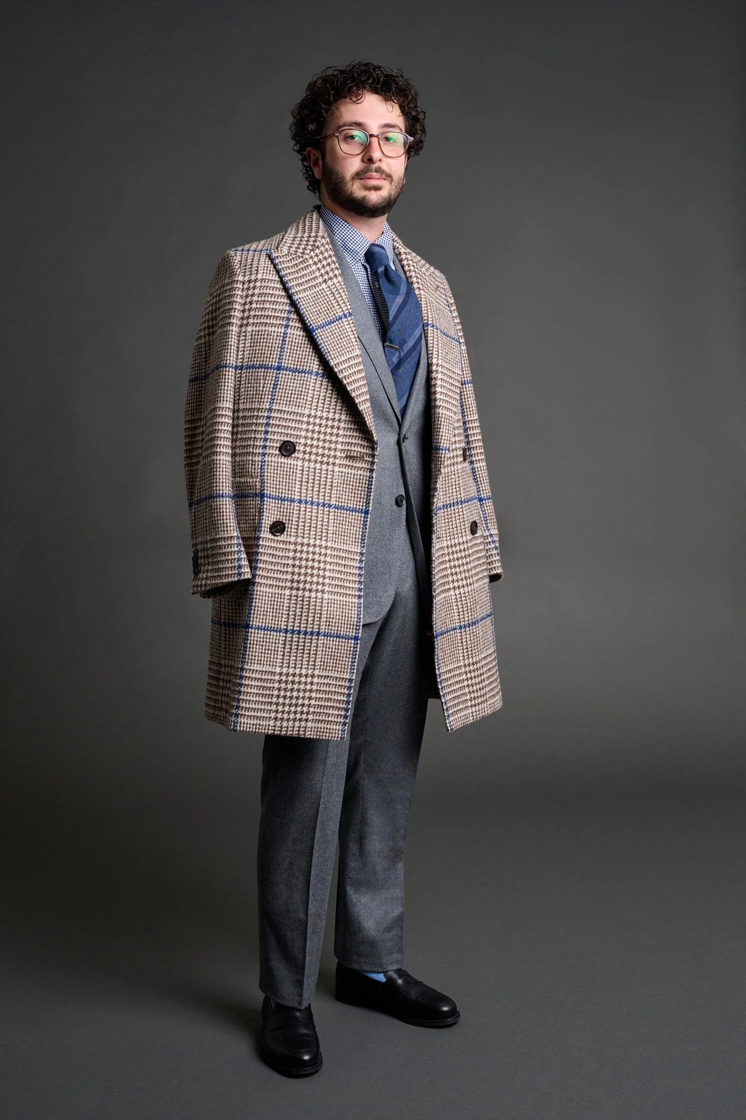 Bouclé Glenplaid Coat - Image 3