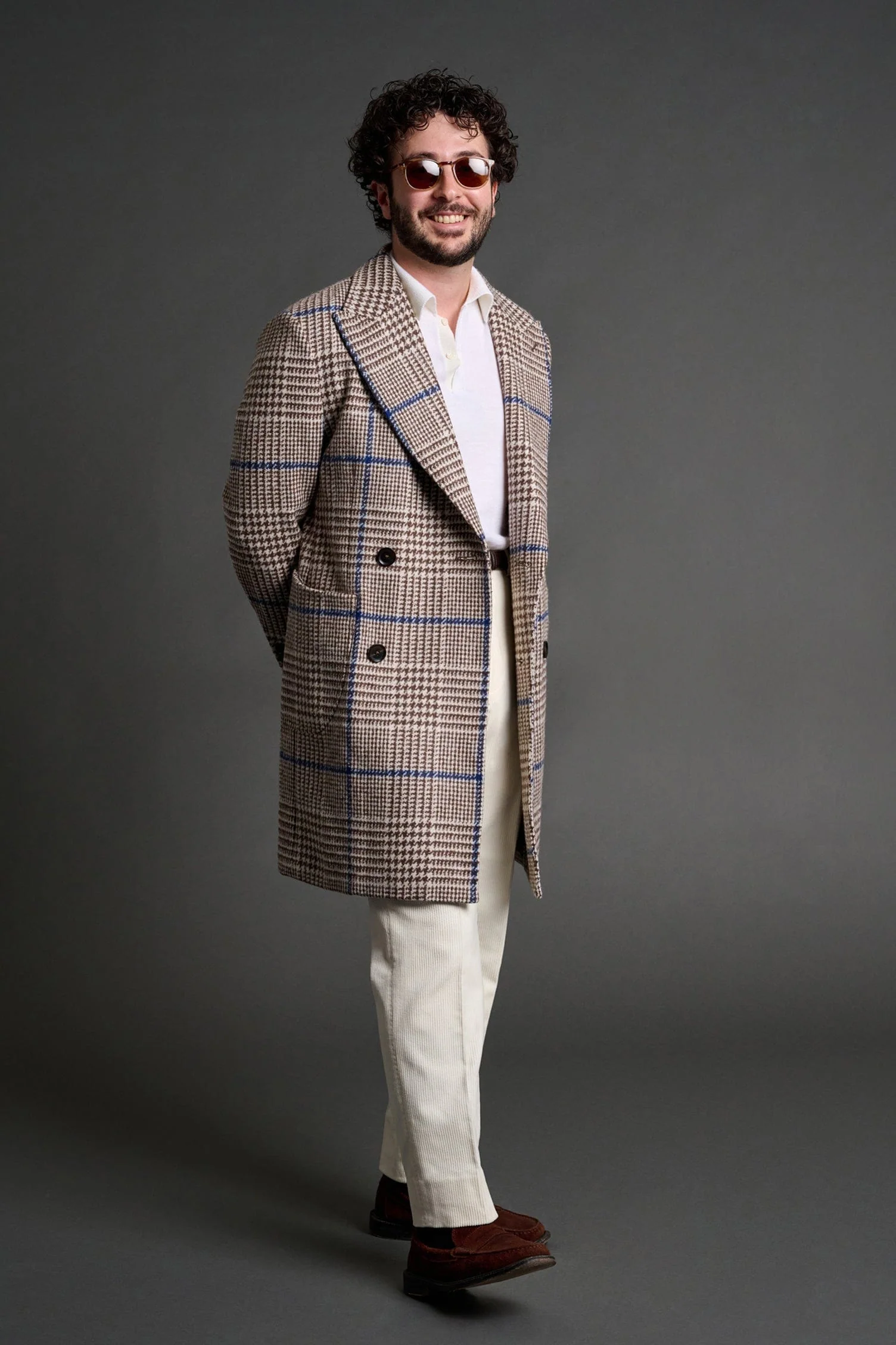 Bouclé Glenplaid Coat - Image 5