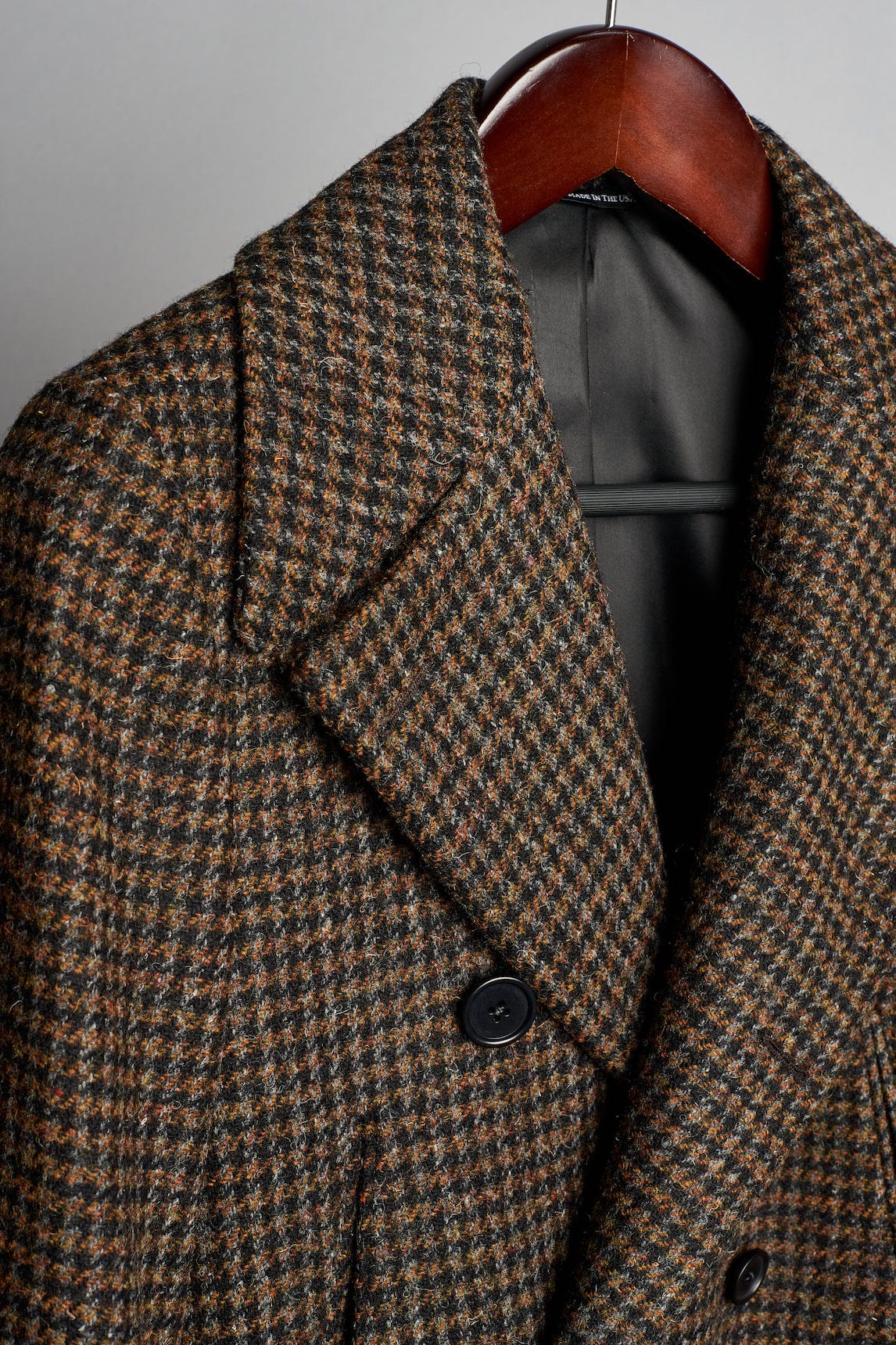 Houndstooth Tweed Coat - Image 8