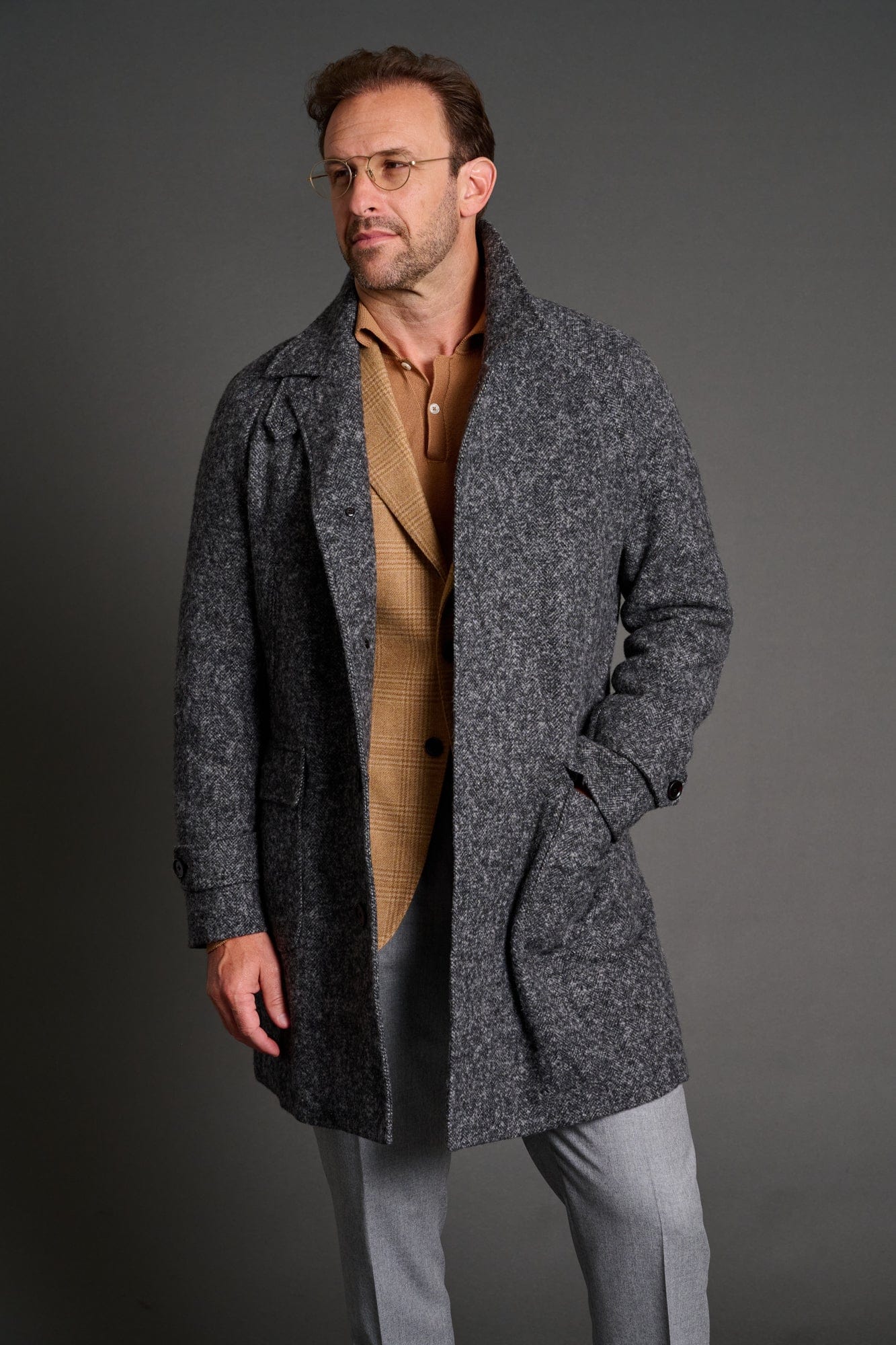 Wool, Mohair, Silk & Cashmere Coat - Image 12