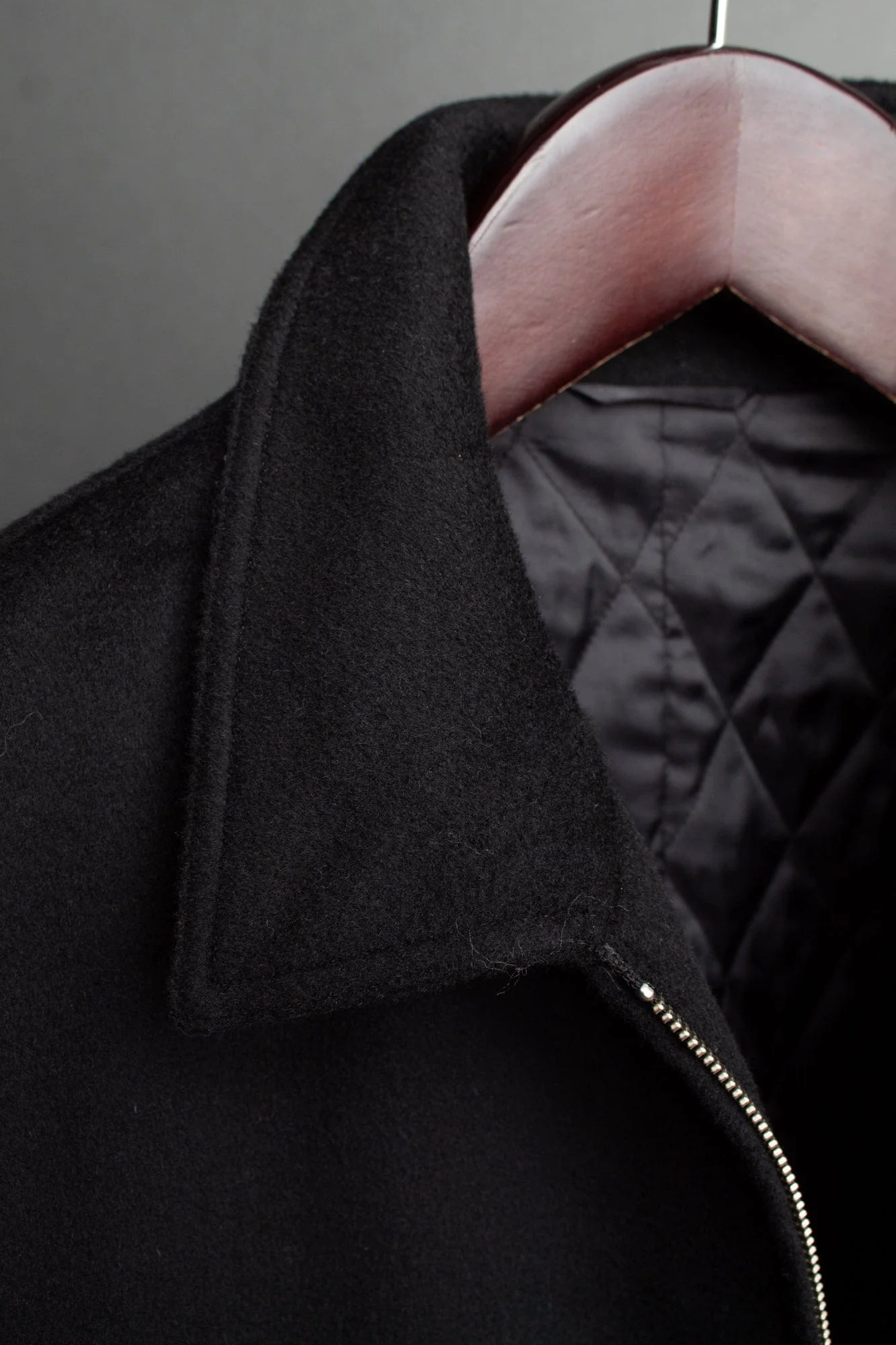 Wool Quilted Bomber - Image 5