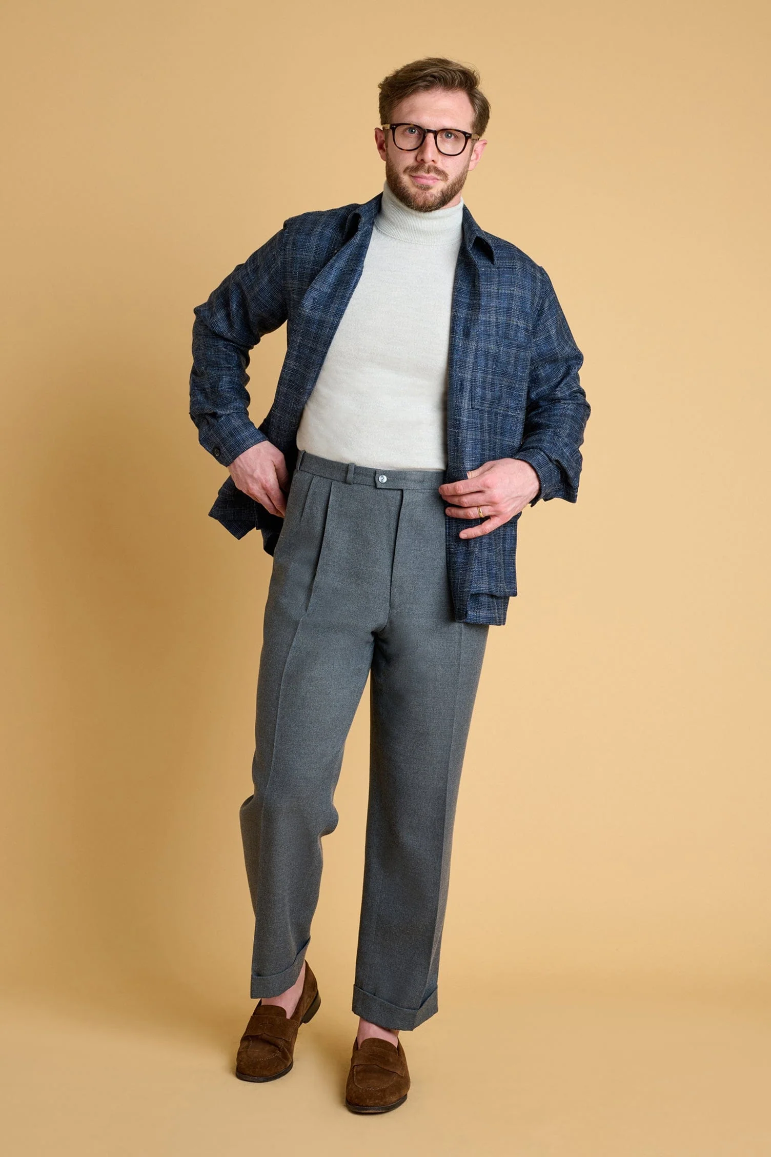 Sean Fine Merino Turtleneck Sweater - Image 56