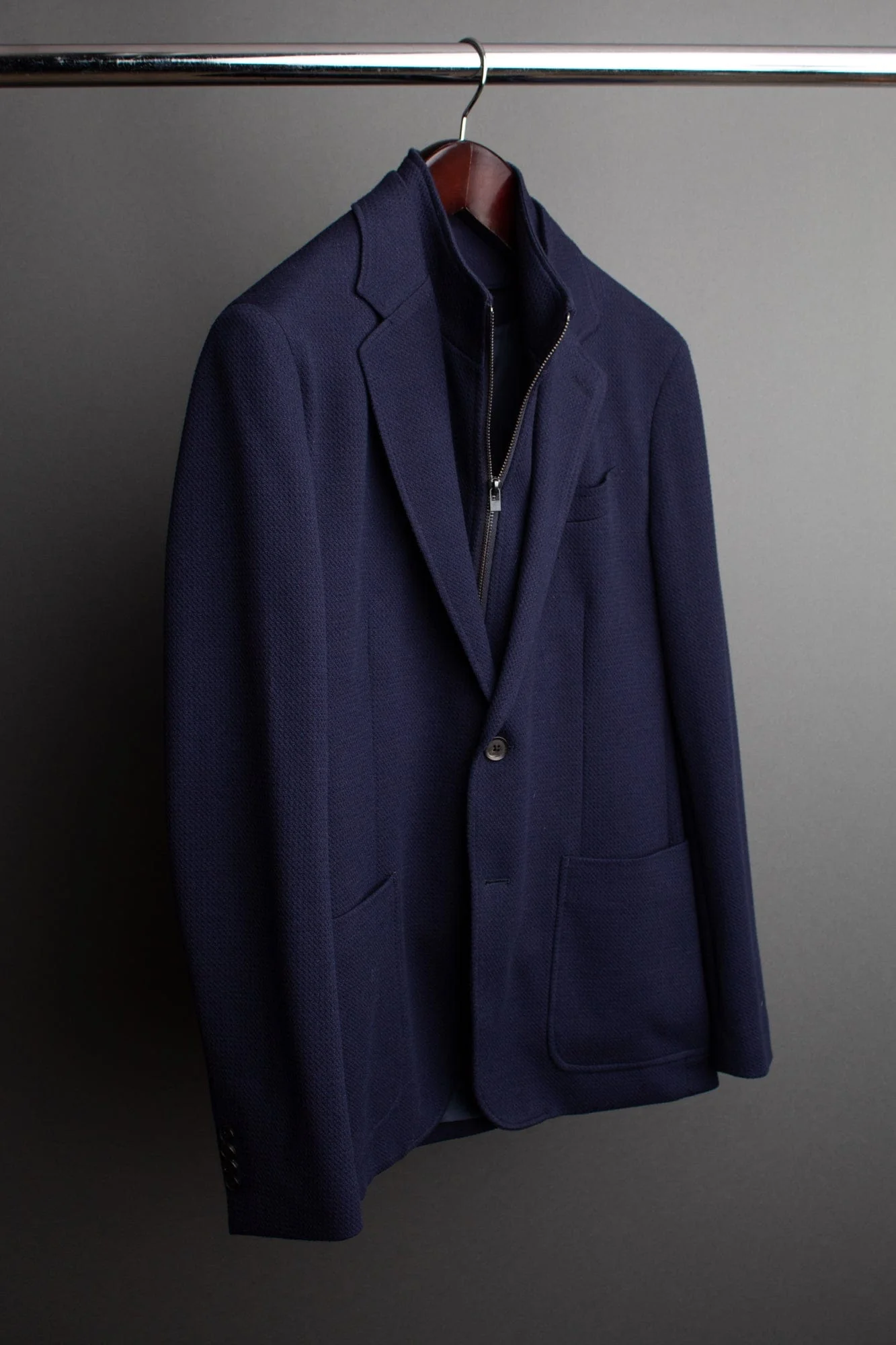 Waffle Knit Sport Blazer - Image 5