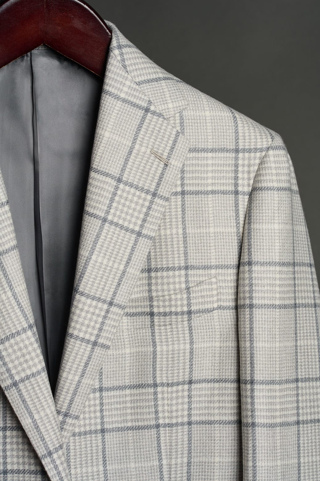 Wool, Silk & Linen Glenplaid Jacket - Image 6